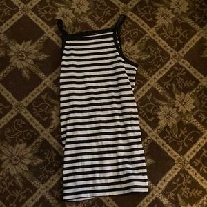black and white striped tank!